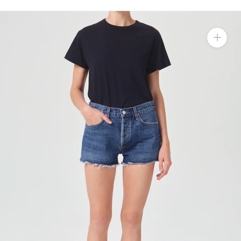 Agolde Parker vintage denim shorts